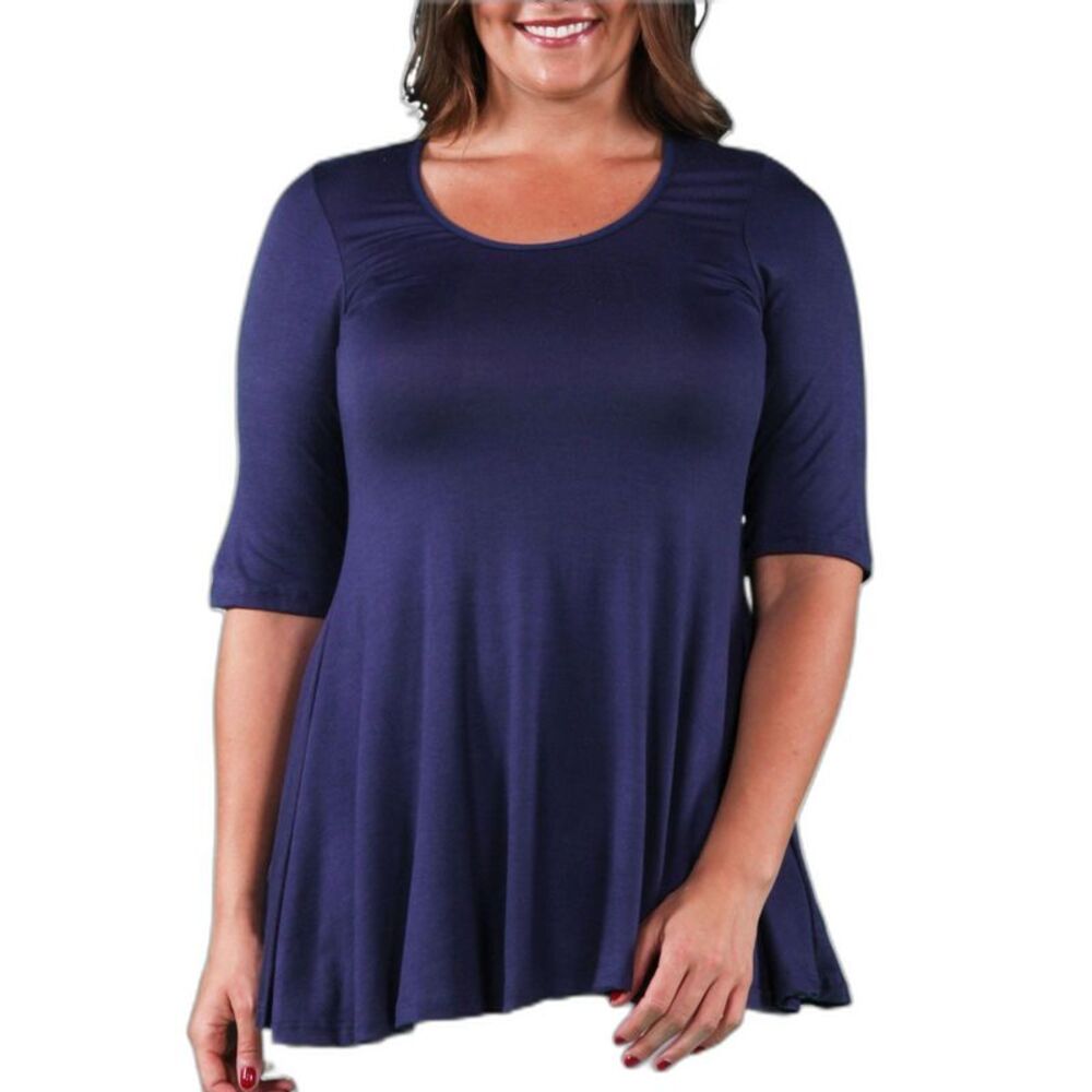 Plus Size Tunic Top - Picture 2 of 2